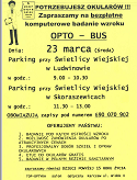 Plakat badanie wzroku
