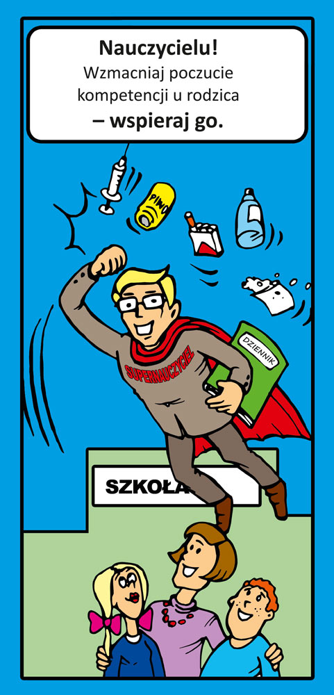 Nauczyciel wspiera dziecko i rodzicow s1